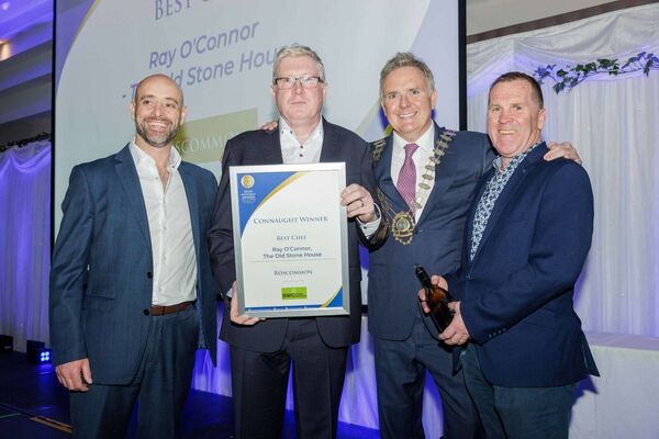 The Old Stone House in Ballinlough won scooped two awards on the night; its chef Ray O’Connor won the county’s best chef award while the restaurant won the county’s best restaurant award. The Old Stone House in Ballinlough won scooped two awards on the night; its chef Ray O’Connor won the county’s best chef award while the restaurant won the county’s best restaurant award.