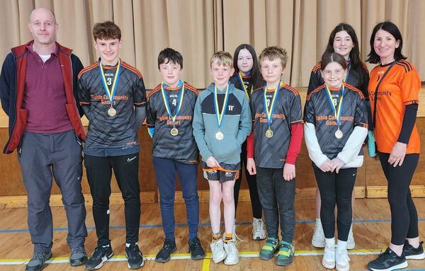 It was a great day in Elphin Community Centre last week for Community Games with gold medals for U-14 and U-16s. Well done to all teams who took part. 