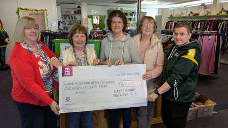 Local Notes: Cheque presentation to hospice, McCarthy Cup and the late Seamus Kelly