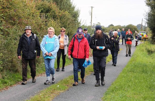 The Knights of St Columbanus short film on the Pilgrim to Clonmacnoise will feature again this Good Friday on the People’s Angelus at 6 p.m.. The 14 Stations of the Cross are positioned along the route where participants take a pause and recite prayers at each station. Fr Brendan O Sullivan welcomes the group to the monastic site.