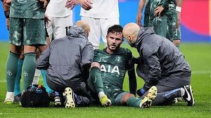 Ange Postecoglou plays down James Maddison injury fears as Tottenham go through Ange Postecoglou plays down James Maddison injury fears as Tottenham go through
