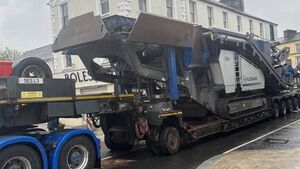 Truck breaks down on one of Boyle's main streets