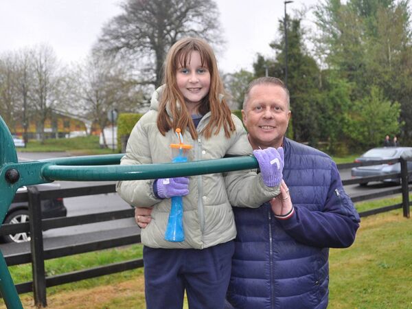 Colin and Lauren McColl at a circus day at Somers Park, Castlerea last weekend. Pic: Liam Reynolds