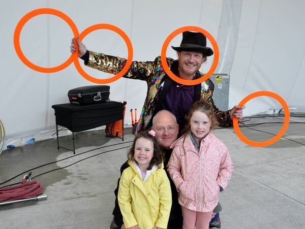The Malone family at a circus day at Somers Park, Castlerea last weekend. Pic: Liam Reynolds