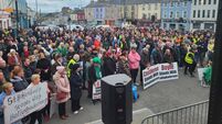 Standoff over Ballagh public realm works enters seventh week