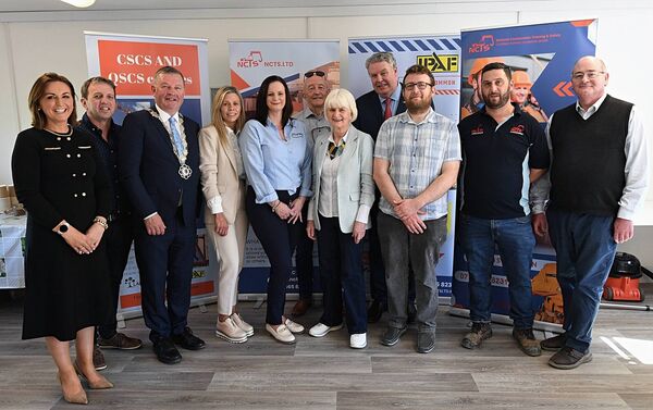 Helen Lyster, Cllr Seán Moylan, Cathaoirleach Cllr Paschal Fitzmaurice, Linda McGarry, Selina Galvin, John F. Hanley, Minister Marian Harkin, Ciaran Mullooly MEP, Keith Murray project co-ordinator, Scott Hunter and Liam McLoughlin at the launch of the SafePass project. Pics: Gerard O’Loughlin Helen Lyster, Cllr Seán Moylan, Cathaoirleach Cllr Paschal Fitzmaurice, Linda McGarry, Selina Galvin, John F. Hanley, Minister Marian Harkin, Ciaran Mullooly MEP, Keith Murray project co-ordinator, Scott Hunter and Liam McLoughlin at the launch of the SafePass project. Pics: Gerard O’Loughlin