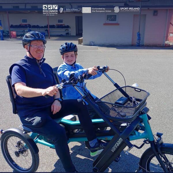 Roscommon Sports Partnership recently delivered a Learn to Cycle disability workshop with the students of Roscommon CBS.
