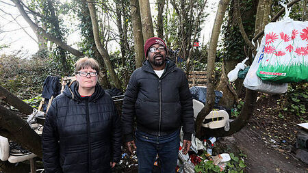 Couple arrested on suspicion of murder found living among rats in Limerick hovel