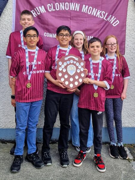 The Drum/Clonown U-13 chess team that won gold medals at Saturday's Connacht Community Games chess finals in Tuam. The Drum/Clonown U-13 chess team that won gold medals at Saturday's Connacht Community Games chess finals in Tuam.