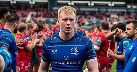 Scarlets celebrate victory over United Rugby Championship leaders Leinster
