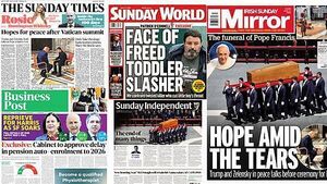 What the papers say: Sunday's front pages What the papers say: Sunday's front pages