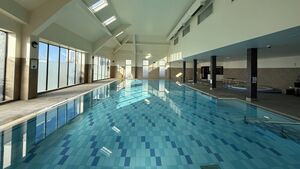 Ballagh pool reopened this morning for first time in more than two years Ballagh pool reopened this morning for first time in more than two years
