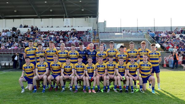 The Roscommon U-20 football panel before Wednesday evening's Connacht U-20 football final against Mayo at Tuam Stadium. Picture: INPHO/James Crombie The Roscommon U-20 football panel before Wednesday evening's Connacht U-20 football final against Mayo at Tuam Stadium. Picture: INPHO/James Crombie