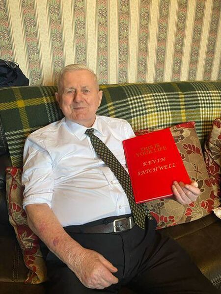 Mr Kevin Satchwell, Knockroe, Castlerea who recently celebrated his 90th birthday. Thank you to family, friends and neighbours for all your cards, gifts and good wishes. 