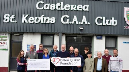 Roscommon GAA club teams up with Dillon Quirke Foundation