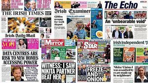 What the papers say: Saturday's front pages