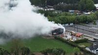 Fire breaks out at waste facility