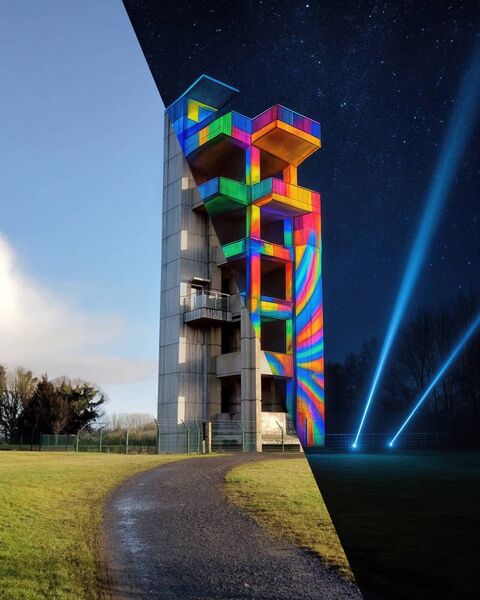 Acts will perform from a perch high up on the 150ft high Moylurg Tower at Lough Key Forest Park.