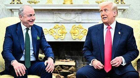 Taoiseach received positive messages on Trump meeting: 'You played a blinder with that nut'