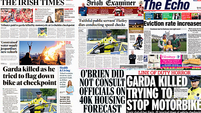 What the papers say: Monday's front pages