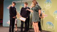 Eco-heroes from Roscommon honoured at finals of Young Environmentalist Awards