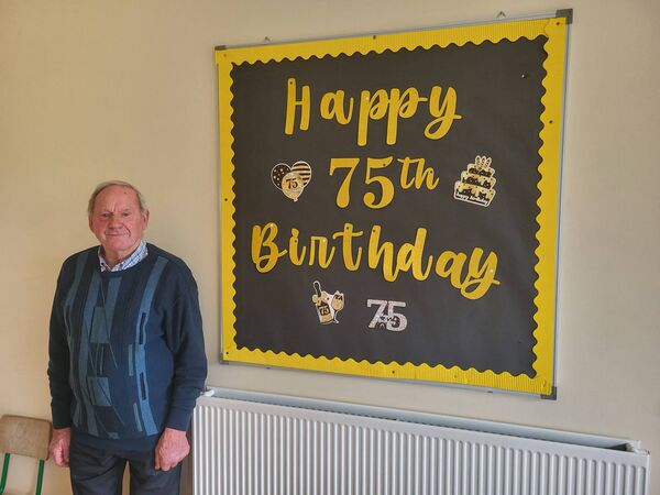As Drumboylan NS celebrates its 75th anniversary, Aidan Malone is celebrating 50 years on the school's board of management.