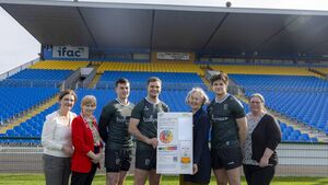 County Hospital donates sunscreen dispensers to GAA to promote skin cancer awareness