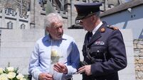 Parents of Garda Kevin Flatley attend annual Garda Memorial Day in Dublin