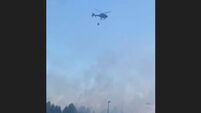 Watch: Air Corps helicopter to assist in tackling West Roscommon wildfire