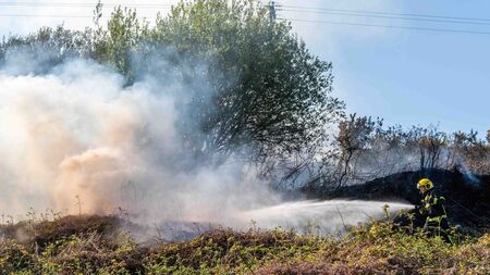 Gorse fire brought under control at Roosky