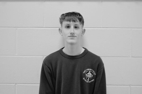 Adam McDermott plays Le Fou in Abbey Community College's production of Beauty and the Beast.