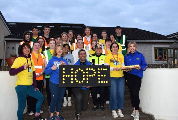 Well done to everyone who helped organise Darkness into Light at CCS.