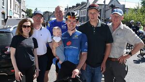 Roscommon cyclist stays in the hunt after thrilling stage of Rás Tailteann