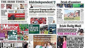 What the papers say: Monday's front pages What the papers say: Monday's front pages