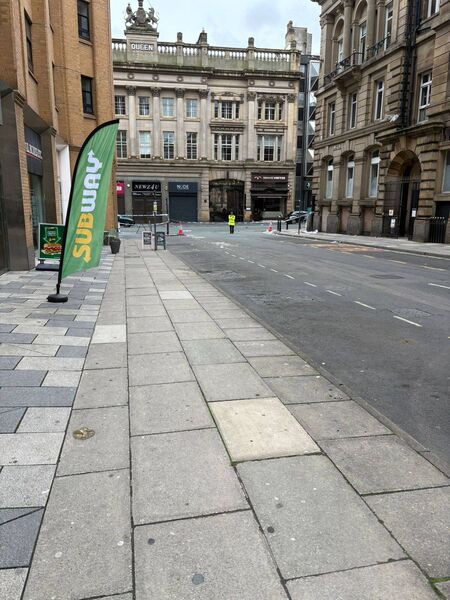 The streets of Liverpool remain very quiet following the ramming incident. Pic: Joe Gilligan The streets of Liverpool remain very quiet following the ramming incident. Pic: Joe Gilligan