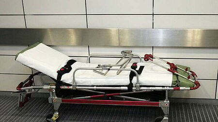 Nearly 8,200 patients treated on trolleys in hospitals in May