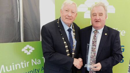 County Roscommon man presented with Muintir na Tíre Community Person of the Year Award