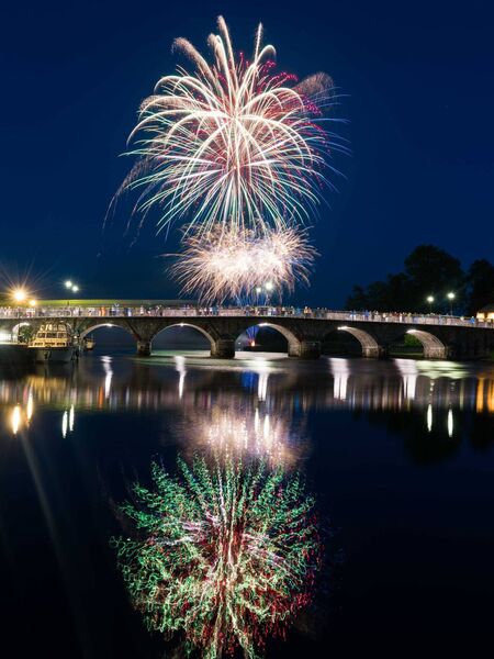 The fireworks display at Carrick Carnival over the weekend. Pic: Gerry Faughnan The fireworks display at Carrick Carnival over the weekend. Pic: Gerry Faughnan
