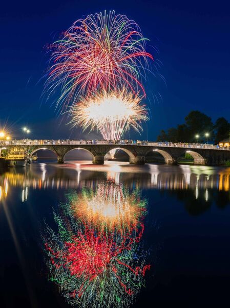 The fireworks display at Carrick Carnival over the weekend. Pic: Gerry Faughnan The fireworks display at Carrick Carnival over the weekend. Pic: Gerry Faughnan