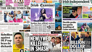 What the papers say: Saturday's front pages