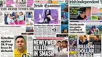 What the papers say: Saturday's front pages