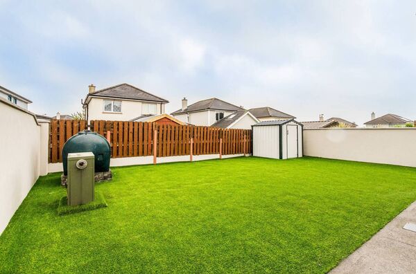 The property has a well maintained rear garden.