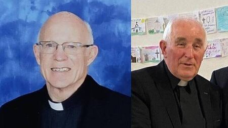 Two local priests thanked for their decades of service