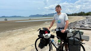 <p>Fergal Guihen pictured recently in Thailand.</p>