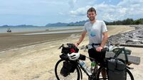 Every day is an adventure for Arigna man cycling to Australia