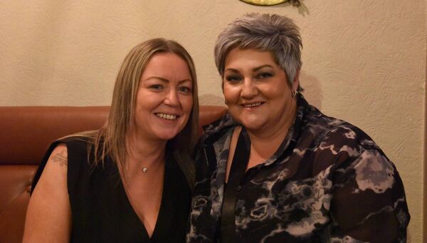 Deirdre McGarry and Brenda Flanagan pictured in Creaton's Bar, Ballaghaderreen, which has been reopened by Lorraine O'Grady and Sheila McGullion. Pic: Breda Durr Deirdre McGarry and Brenda Flanagan pictured in Creaton's Bar, Ballaghaderreen, which has been reopened by Lorraine O'Grady and Sheila McGullion. Pic: Breda Durr