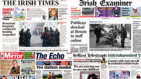 What the papers say: Thursday's front pages