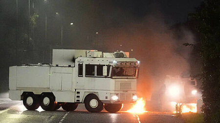 Man arrested over online posts relating to disorder in the North