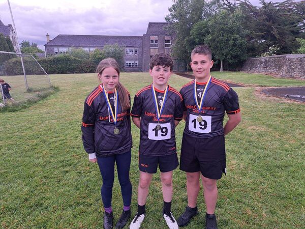 Well done to Elphin's Community Games competitors and winners. Now through to the national finals are Laoise, 2nd long puck; J.K. 1st shot putt, and Henry, 2nd shot putt. 
