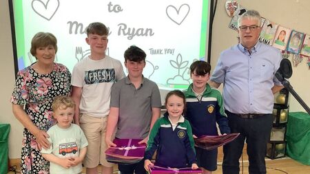 Popular school secretary wished the ‘very best of health and happiness’ on her retirement